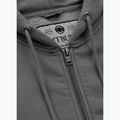 Hoodie Sweatshirt Damen Pitbull Manzanita Heart Hooded Zip Sweatshirt washed grey 6
