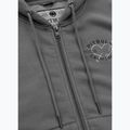 Hoodie Sweatshirt Damen Pitbull Manzanita Heart Hooded Zip Sweatshirt washed grey 7
