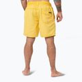 Herren Pitbull Balfour gewaschene gelbe Schwimmshorts 3