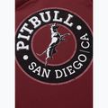Herren Pitbull San Diego CA schwarz burgund t-shirt 7