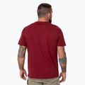 Herren Pitbull Logo Palmen T-Shirt burgunderrot 3