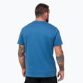 Herren Pitbull Logo Palmen Farbton blau t-shirt 3