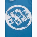 Herren Pitbull Logo Palmen Farbton blau t-shirt 7