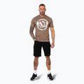 Herren Pitbull Logo Palmen braun savana t-shirt 2