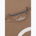 Herren Pitbull Logo Palmen braun savana t-shirt 6