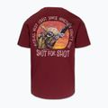 Pitbull Shot für Shot Herren-T-Shirt weinrot 2