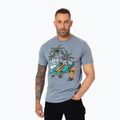 Pitbull Open Beach Herren-T-Shirt gewaschen blau 4