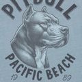 Pitbull Männer pazifikblau t-shirt 5