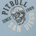 Herren Pitbull Shkull Logo-T-Shirt blau 4
