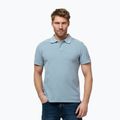 Herren Pitbull Washed Polo Shirt gewaschen blau