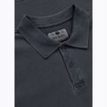 Herren Pitbull Washed Polo Shirt dunkel graphit 3