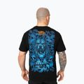Pitbull Schutzengel Herren-T-Shirt schwarz 3