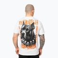 Herren Pitbull Blacky weißes T-shirt 3