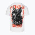 Herren Pitbull Blacky weißes T-shirt 6