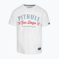 Pitbull Strength & Respect Herren-T-Shirt weiß
