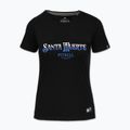 Pitbull Frauen-T-Shirt Santa Muerte Blau schwarz 4