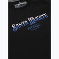 Pitbull Frauen-T-Shirt Santa Muerte Blau schwarz 7