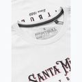 Pitbull Santa Muerte Frauen-T-Shirt Rose weiß 6