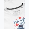 Pitbull Fur Ever Love Frauen-T-Shirt weiß 3
