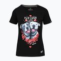 Pitbull Fur Ever Love Frauen-T-Shirt schwarz