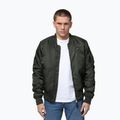 Herrenjacke Pitbull Hacket Washed Bomber dark green