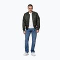 Herrenjacke Pitbull Hacket Washed Bomber dark green 2