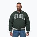 Herrenjacke Pitbull Jupiter Padded Baseball dark green