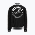 Herrenjacke Pitbull Manolito Baseball black/white 8