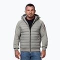 Herrenjacke Pitbull Palomar Padded Hooded Hybrid dusty salvia
