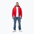 Herrenjacke Pitbull Palomar Padded Hooded Hybrid fluorescent/red 2