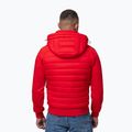 Herrenjacke Pitbull Palomar Padded Hooded Hybrid fluorescent/red 3