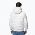 Herrenjacke Pitbull Palomar Padded Hooded Hybrid white 3