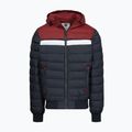 Herren Winterjacke Pitbull Rubio Quilted Hooded dark navy/red 5