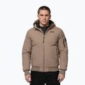 Herren Winterjacke Pitbull Balboa 2 Hooded dark sand