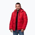 Herren Winterjacke Pitbull Piedmont Quilted Hooded fluorescent/red