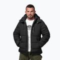 Herren Winterjacke Pitbull Piedmont Quilted Hooded black
