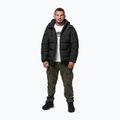 Herren Winterjacke Pitbull Piedmont Quilted Hooded black 2