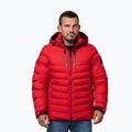 Herren Winterjacke Pitbull Crestline Padded Hooded red