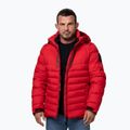 Herren Winterjacke Pitbull Crestline Padded Hooded red 4