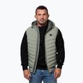Herrenweste Pitbull Naylor Padded Hooded dusty salvia