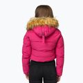 Damen-Winterjacke Pitbull Azalea Quilted Hooded raspberry red 3