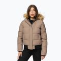 Damen-Winterjacke Pitbull Azalea Quilted Hooded dark sand
