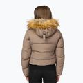 Damen-Winterjacke Pitbull Azalea Quilted Hooded dark sand 3