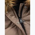 Damen-Winterjacke Pitbull Azalea Quilted Hooded dark sand 9