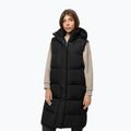 Damenweste Pitbull Ashley Padded Hooded Long black