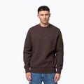 Herren-Sweatshirt Pitbull Small Logo Crewneck dark chocolate