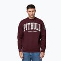 Herren-Sweatshirt Pitbull Norton Crewneck dark burgundy