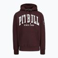 Herren Hoodie Pitbull Norton Hooded dark burgundy 4
