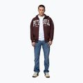 Herren Kapuzenjacke Pitbull Norton Hooded Zip dark burgundy 2
