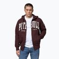 Herren Kapuzenjacke Pitbull Norton Hooded Zip dark burgundy 4